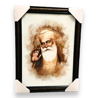 Photo Frame Guru Nanak Dev Ji-BA- (SIZE- 20 x 28)- 9351235048727