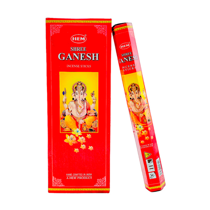 Incense Hem Small Shree Ganesh Hexa