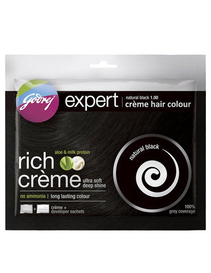 Godrej Rich Creme Black Brown 20gm + 20ml