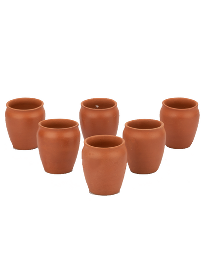 Clay Glass 200ml 6Pc Set