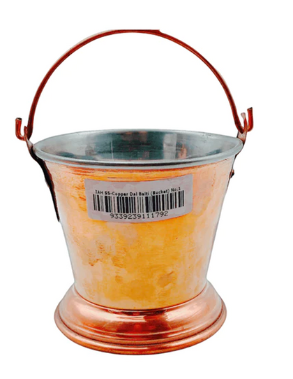 Copper (Dal Balti) Bucket No1