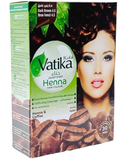 Dabur Vatika Hair Colour Dark Brown 60gm