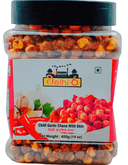 Delhi 6 Chilli Garlic Chana With Skin 400gm