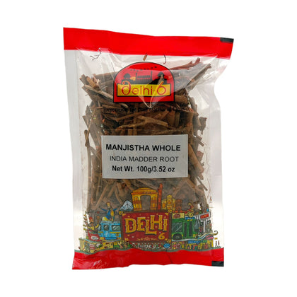 Delhi 6 Manjishtha Whole/ Indian Madder Root 100gm