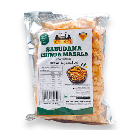 Delhi 6 Sabudana Chiwda Masala 180Gm/ Snacks for Fasting