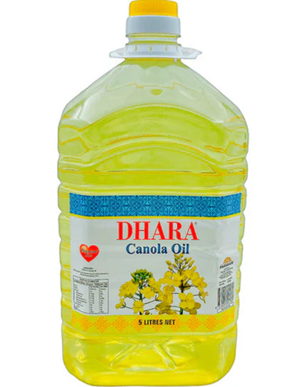 Dhara Canola Oil 5Ltr