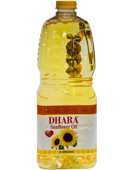 Dhara Sunflower Oil 2Ltr