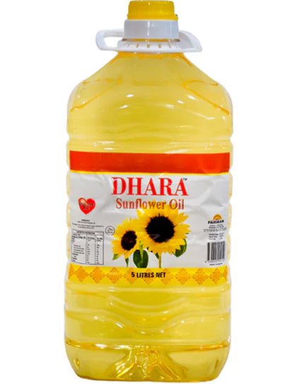 Dhara Sunflower Oil 5Ltr