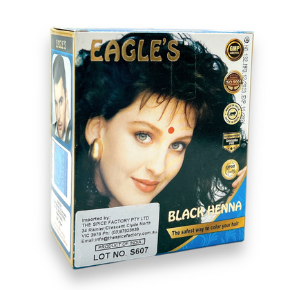 Eagles Black Henna 10gm X 6 Sachet