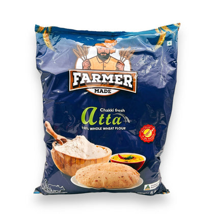 Farmers Wholewheat  Chakki Atta 5Kg