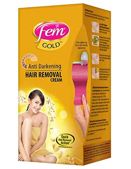 Fem Gold Hair Removal Cream 60Gm