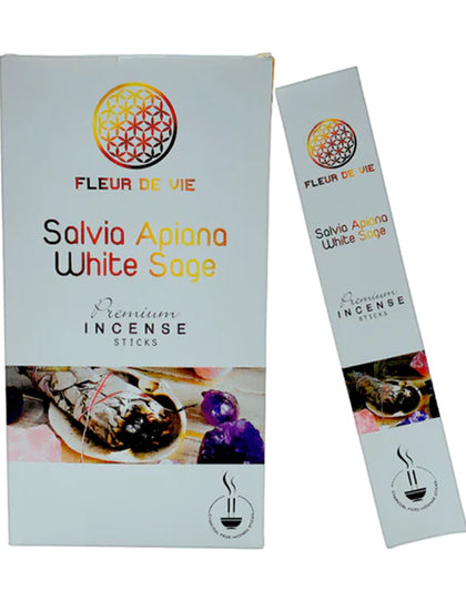 Incense Fleur De Vie-White Sage 16gm