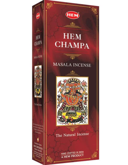 Incense Hem Small Champa Hexa