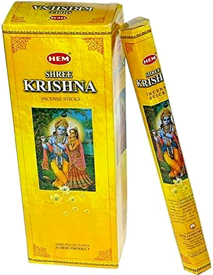 Incense Hem Small Shree Krishna Hexa