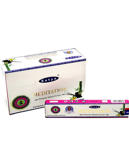 Incense Satya Premium Meditation15Gm