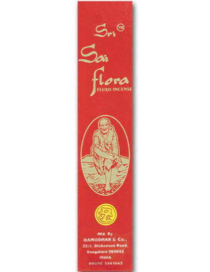 Incense Sri Sai Flora  Red 25Gm