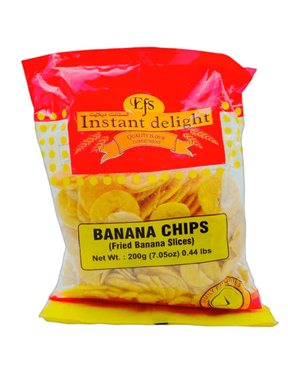 Instant Del Banana Chips 200Gm