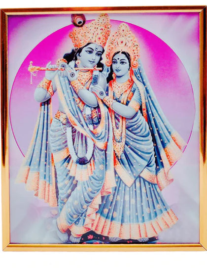 Krishna Radha Photo Frame K202406-Y25512 21*25Cm (11