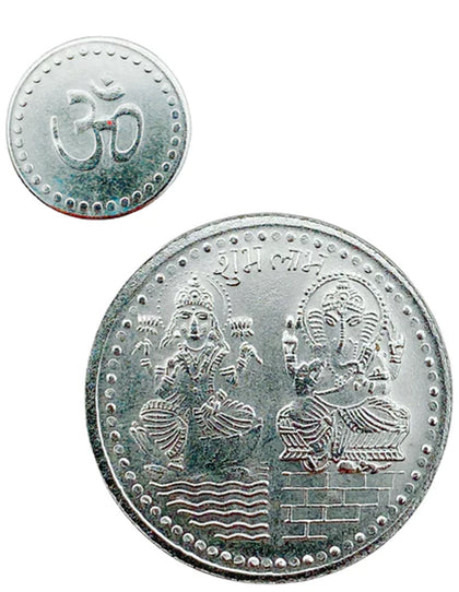 Laxmi Ganesh Diwali Coin 1Pc