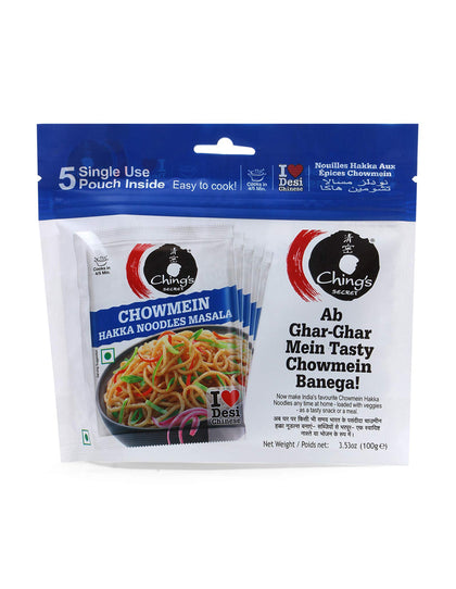 Chings Chowmein Hakka Noodle Masala Mix 100gm (5 Units x 20gm)