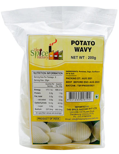 TSF Potato Wavy Papad 200gm