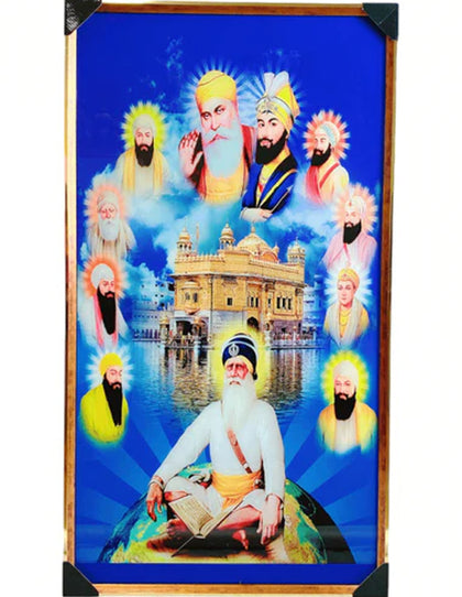 Baba Deep Singh Ji  Photo Frame 166Copy25.4*34.29Cm (