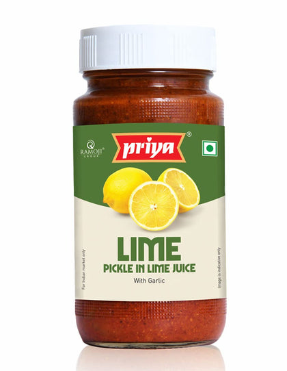 Priya Lime Pkl Wo Gar 300Gm