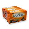 Santoor Sandal and Turmeric Soap 100g X 4