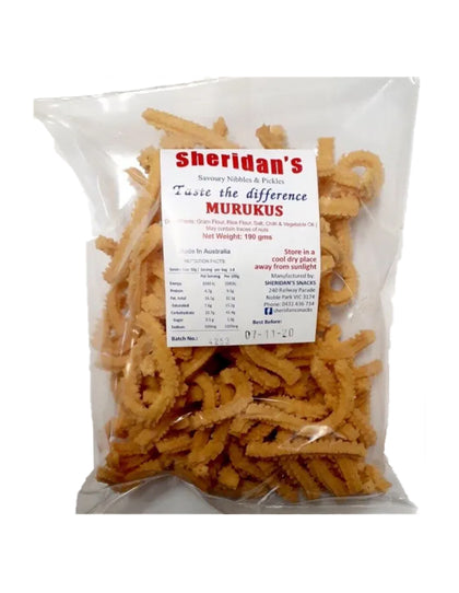 Sheridans Hot Murukku 190gm