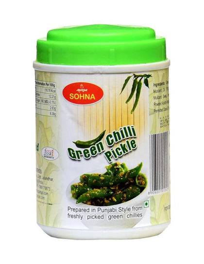 Sohna Green Chilli Pickle 1Kg