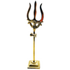 Brass Damru Trishul NO.4