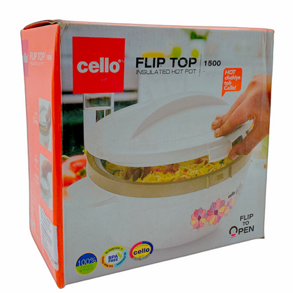 Cello Casserole / Food Warmer (Flip Top) 1500ml