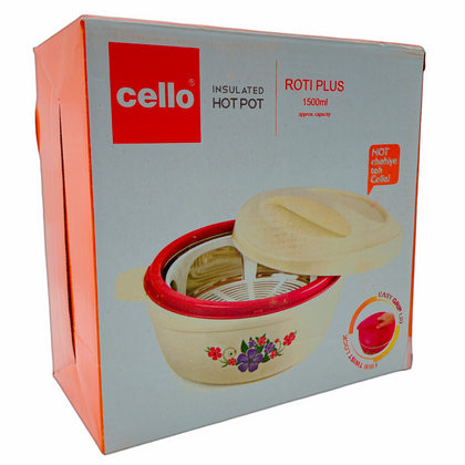 Cello Casserole/ Food Warmer (Roti Plus) 1500ml