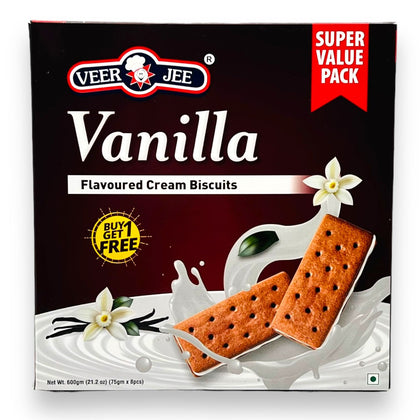 Veerji Vanilla Cookies 600Gm